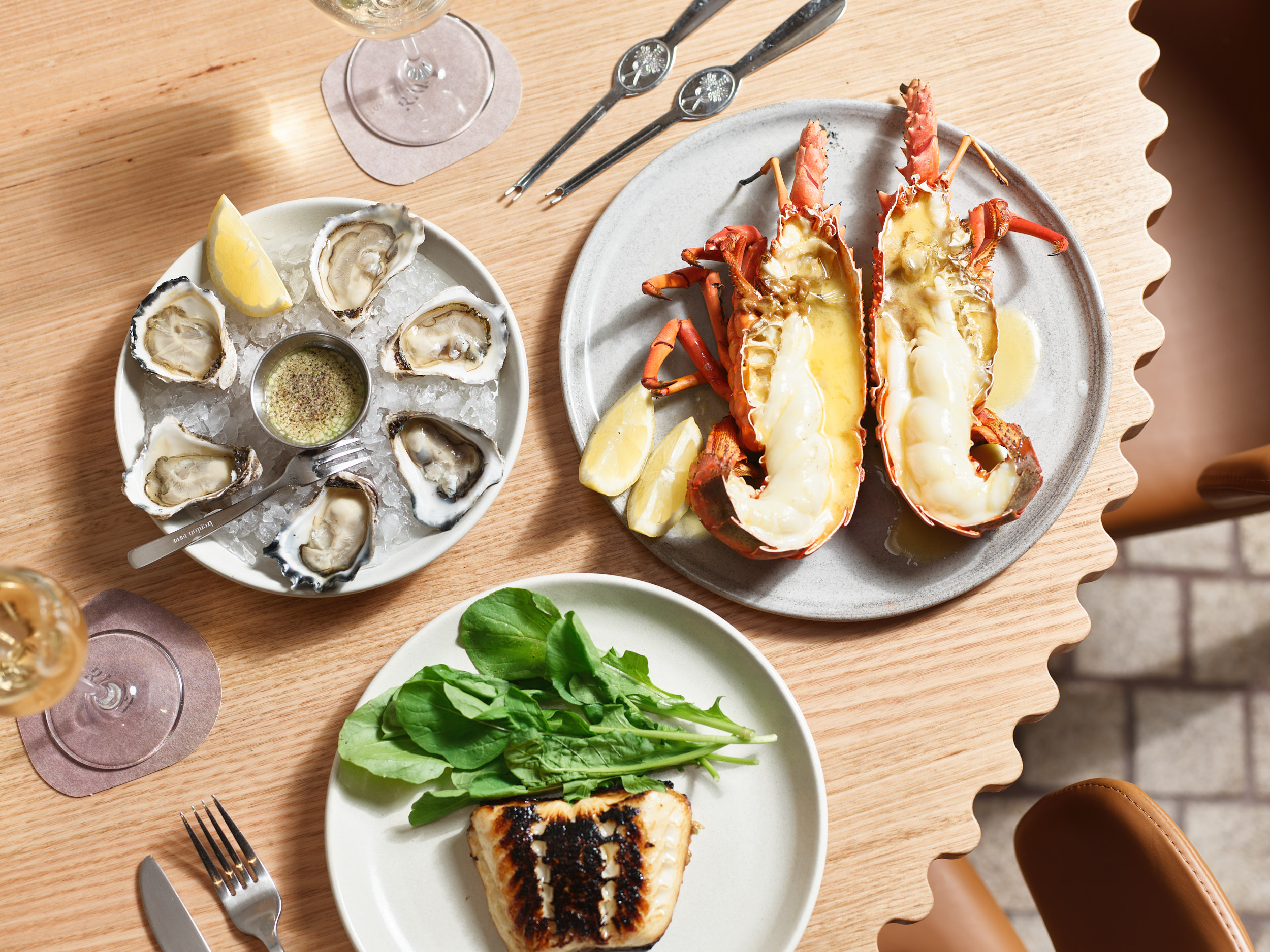 RAFI North Sydney_Spring Menu_StevenWoodburn_Lobster, Tootfish, Oysters